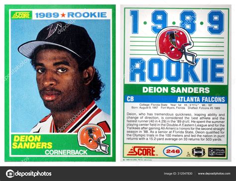 deion sanders sports cards|deion sanders rookie baseball card.